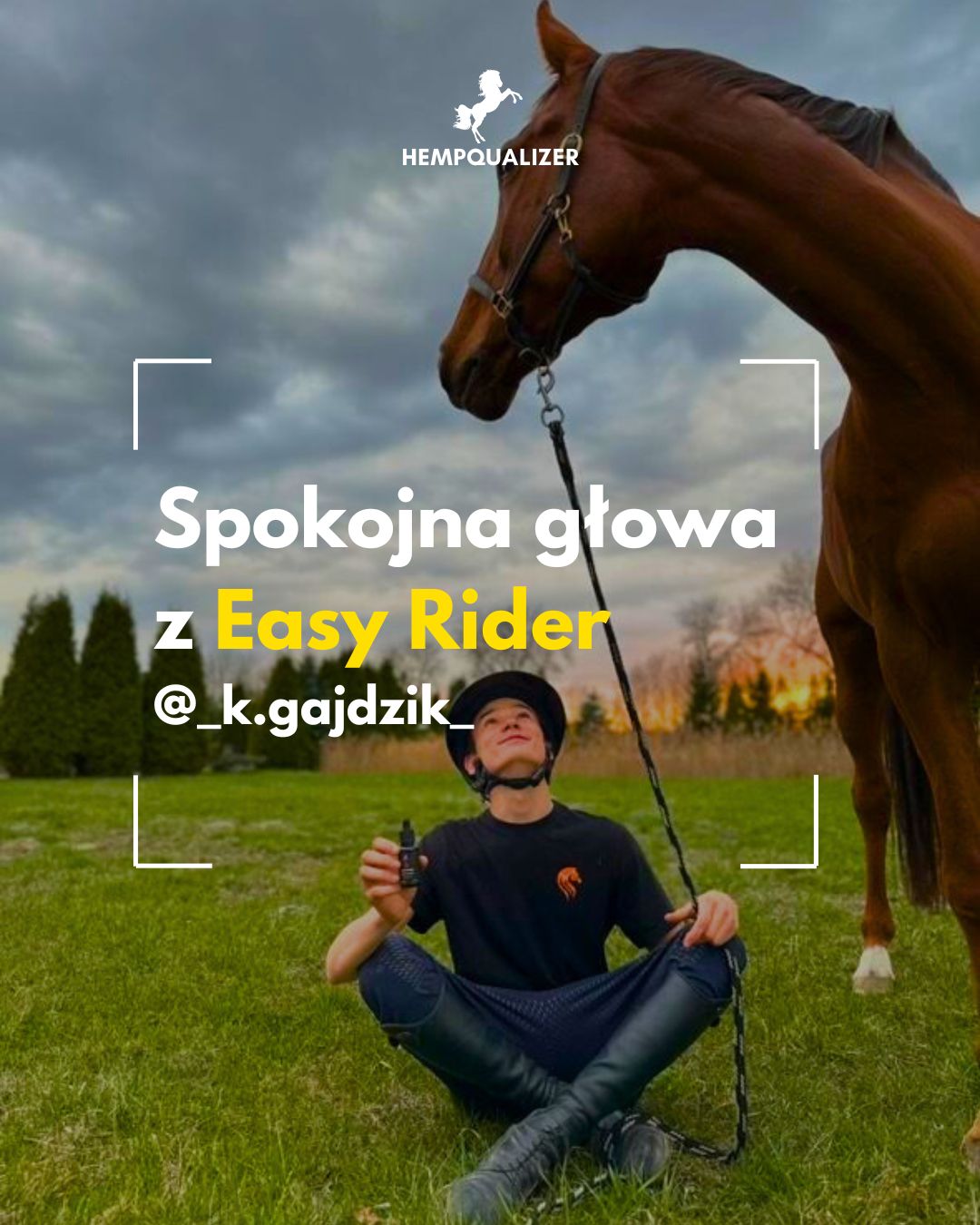 Spokojna głowa z Hempqualizer Easy Rider