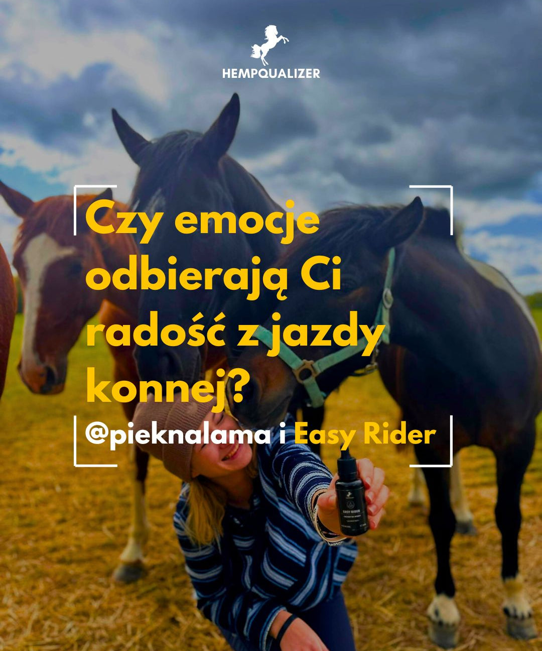 Czy emocje odbierają Ci radość z jazdy konnej?