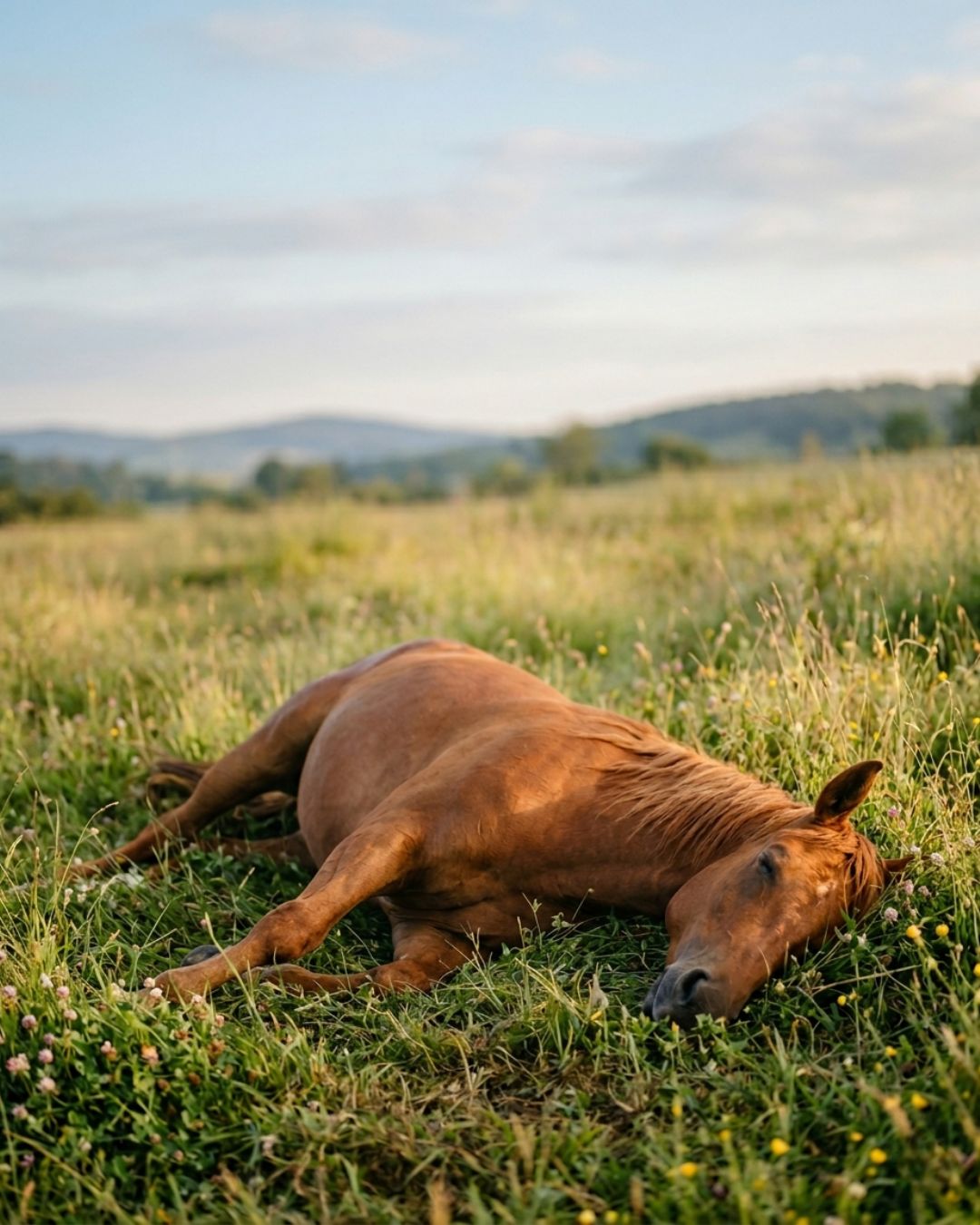 Dlaczego mój koń więcej śpi?