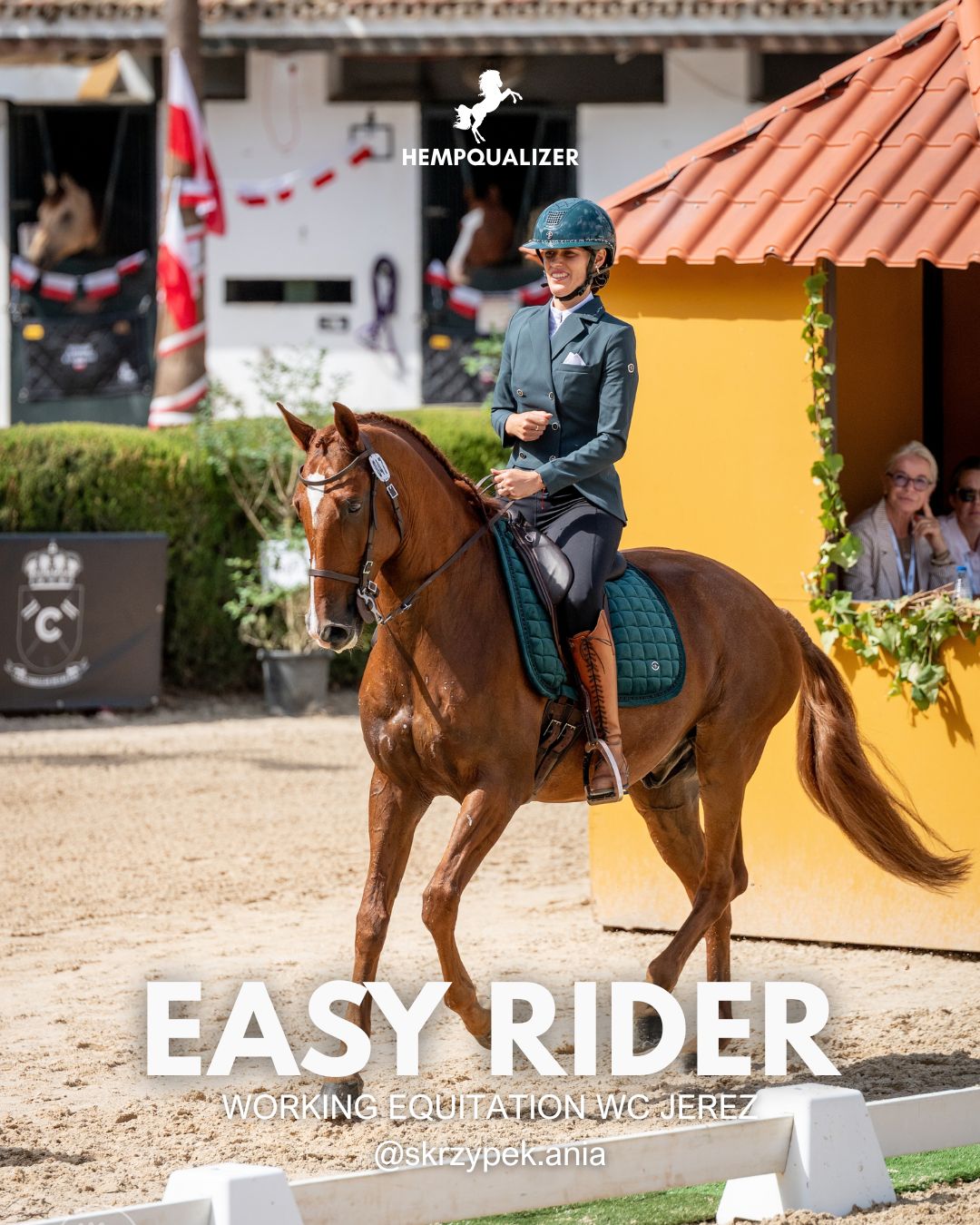 Easy Rider na Mistrzostwach Świata Working Equitation w Jerez